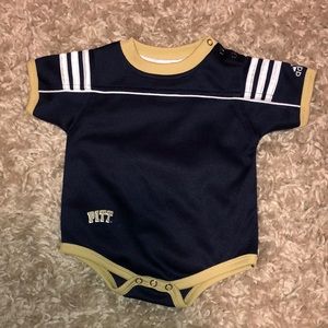 Pitt Panthers 3-6 month onesie-adidas